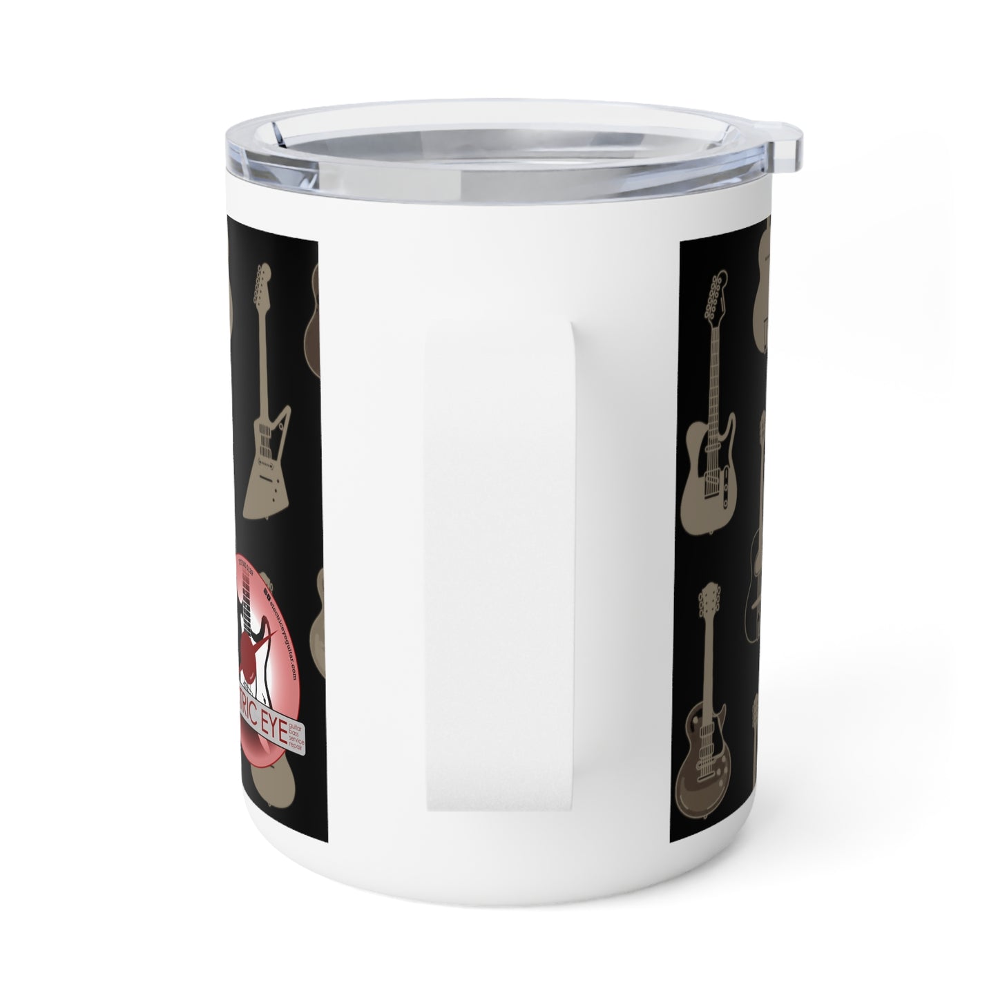 Guitar Print Insulated Coffee Mug