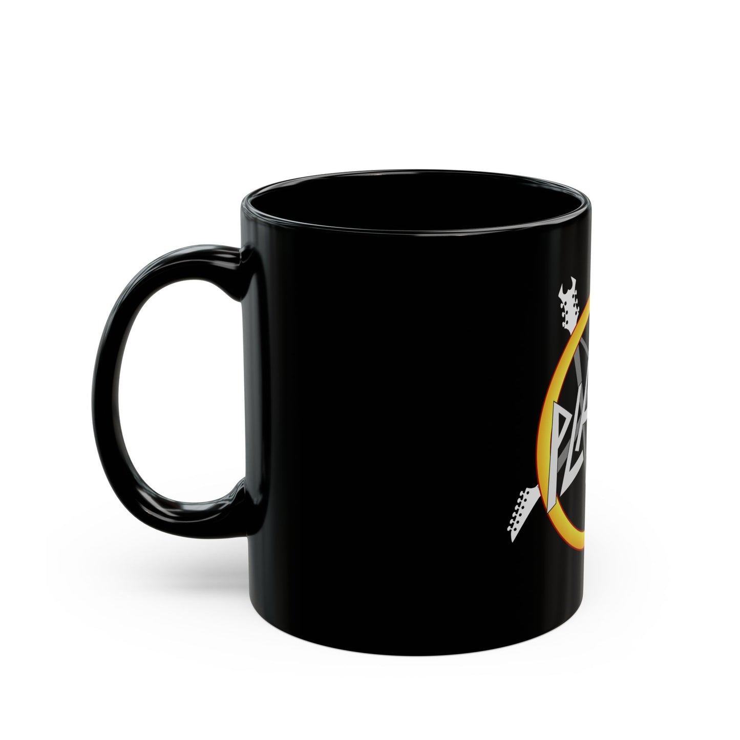 Player Black Coffee Mug