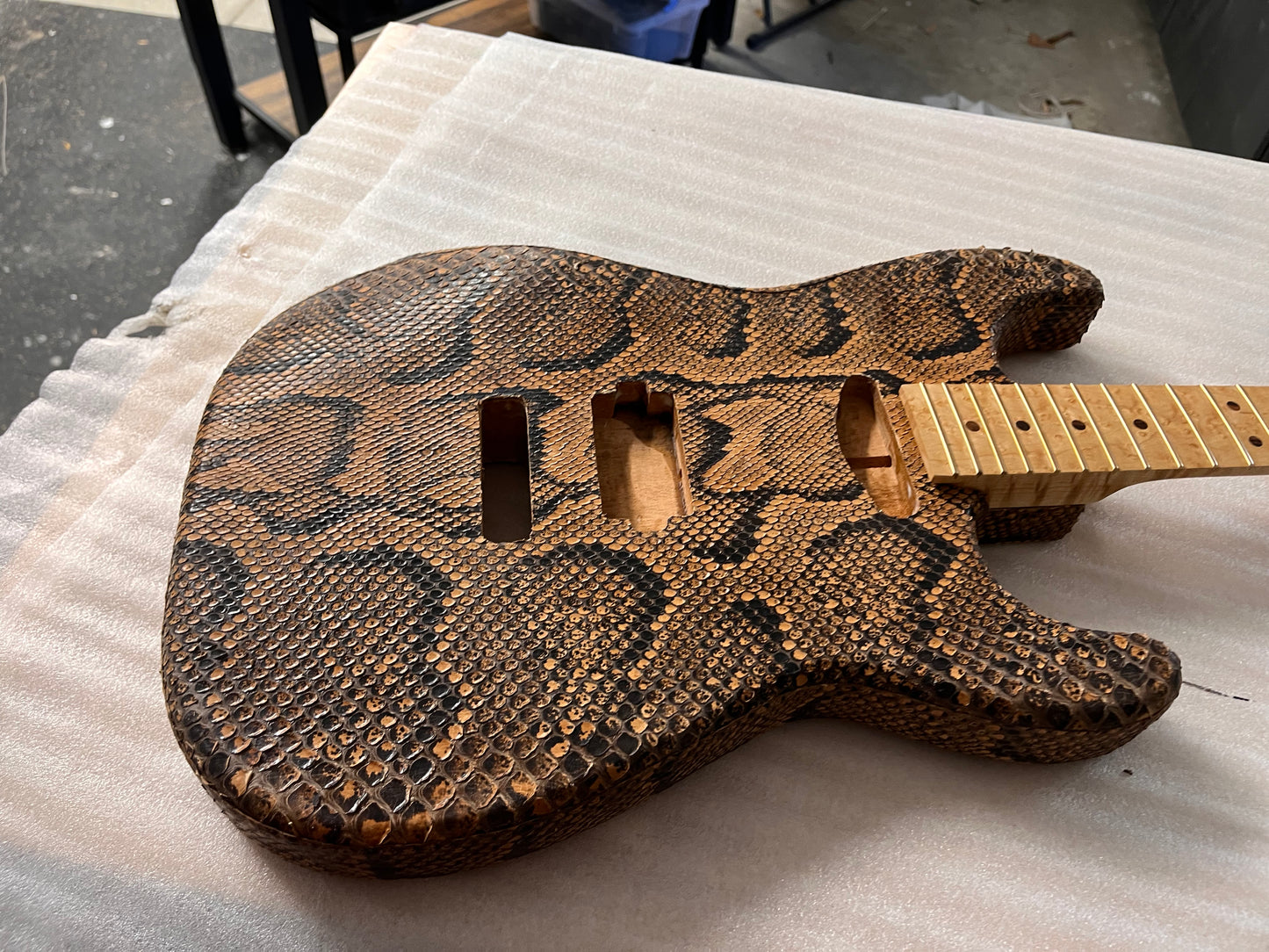 The Snakeskin Guitar